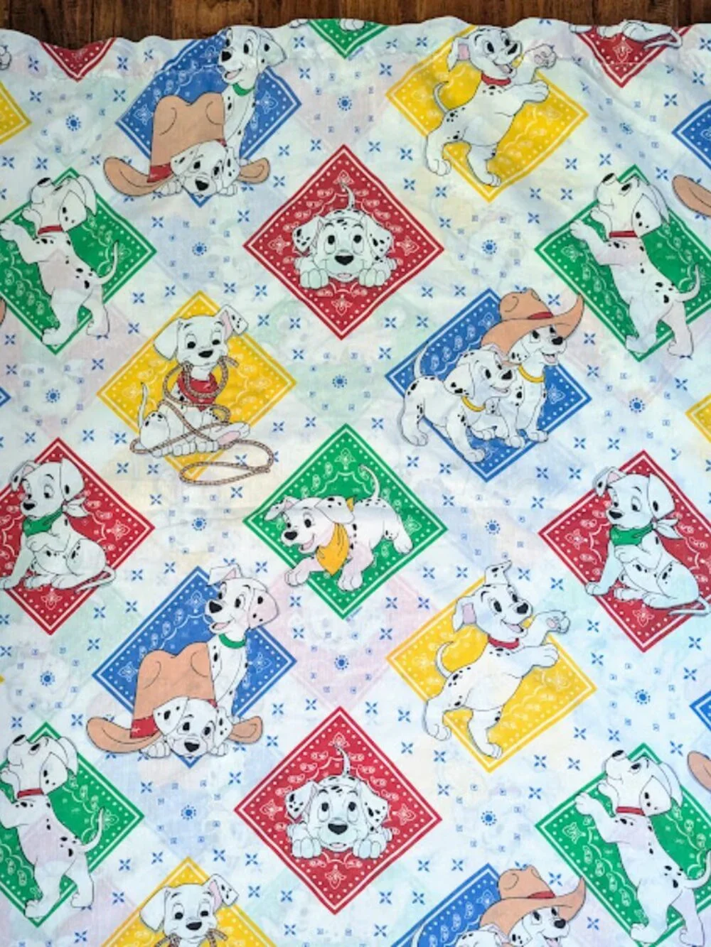 Vintage Disney 101 Dalmatians Full Sheet Set